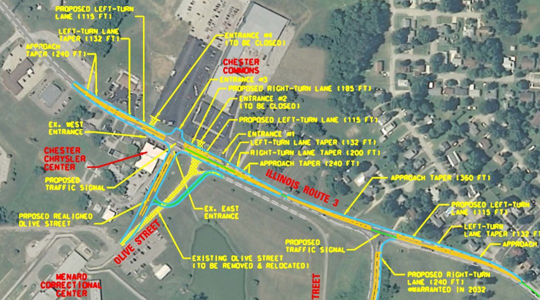 IL Route 3 & Olive Street Traffic Impact Study