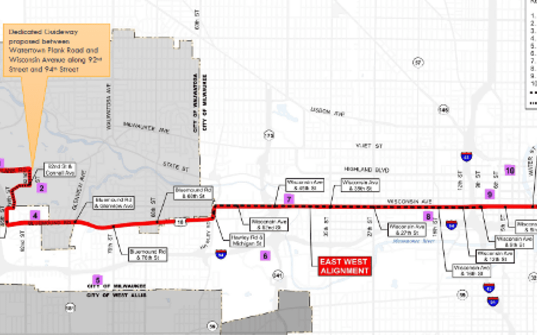 Milwaukee East-West BRT Corridor Study