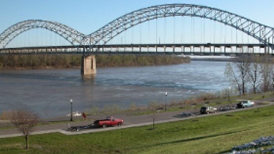 I-64 over Ohio River Bridge (Sherman Minton Bridge)