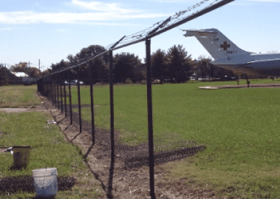 Scott Air Force Base Perimeter Fence